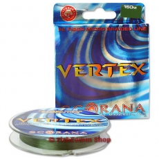 Плетеный шнур Scorana Vertex 0.15 мм. 150 м. темно-зеленый