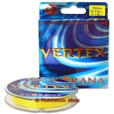 Плетеный шнур Scorana Vertex 0.12 мм. 150 м. флуоресцентный