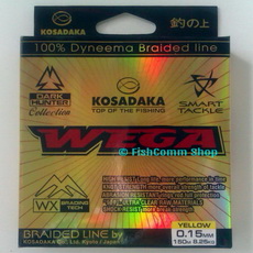Плетеные шнуры Kosadaka Wega 150 m.