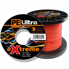 Плетеный шнур Aqua PE Ultra Extreme Red 1.3 мм. 100 м. Плетеный шнур Aqua PE Ultra Extreme Red 1.3 мм. 100 м.