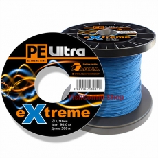 Плетеный шнур Aqua PE Ultra Extreme Blue 1.3 мм. 500 м. Плетеный шнур Aqua PE Ultra Extreme Blue 1.3 мм. 500 м.