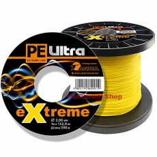 Плетеный шнур Aqua PE Ultra Extreme Yellow 2.0 мм. 500 м. Плетеный шнур Aqua PE Ultra Extreme Yellow 2.0 мм. 500 м.