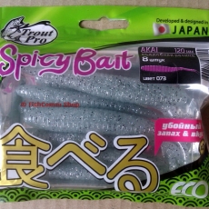 Trout Pro Spicy Bait Akai 120 мм. Съедобная резина, слаг Trout Pro Spicy Bait Akai 120 мм. Съедобная резина, слаг