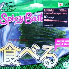 Trout Pro Spicy Bait Unagi 100 мм. Съедобная резина, червь Trout Pro Spicy Bait Unagi 100 мм. Съедобная резина, червь