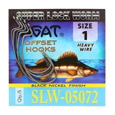 Крючок офсетный Agat Offset Hook Super Lock 5072 №1
