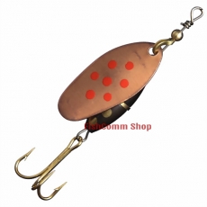 Блесна вращающаяся Myran Panter 10 g. Copper/Red/Pr