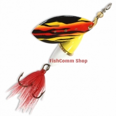 Блесна вращающаяся Myran Wipp 10 g Flame