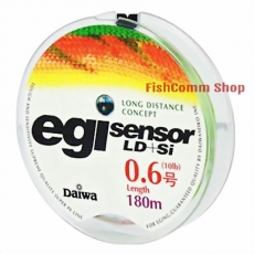 Плетеный шнур Daiwa Egi Sensor LD+SI #0.8 5.5 kg. 180m. (5712)