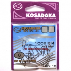 Застежка Kosadaka "Nice snap" 1008 №0 (7 кг.) 16 шт.