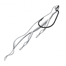 Крючок офсетный Owner 5140 BC №1/0 J-Hook (6 шт.)