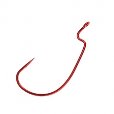Крючок офсетный Owner 5109 Red №3/0 J-Light Worm Hook (5 шт.) Крючок офсетный Owner 5109 Red №3/0 J-Light Worm Hook (5 шт.)
