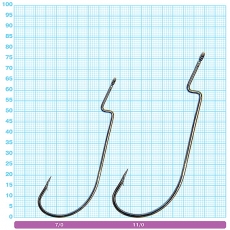 Крючок офсетный Owner 5110 BC №7/0 Oversize Hook (5 шт.)