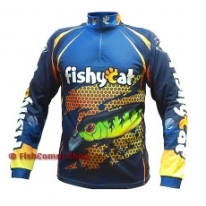 Футболка с длинным рукавом Fishycat Tomcat Style Dark Blue T-Shirt темная XXL