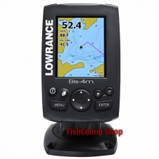 Эхолот (картплоттер) Lowrance Elite-4m Эхолот (картплоттер) Lowrance Elite-4m