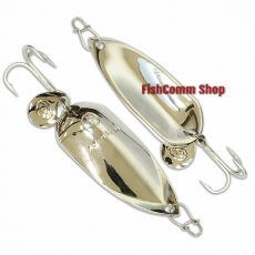 Блесна Kosadaka Grav Spoon 55 мм. 16 г. цвет Silver
