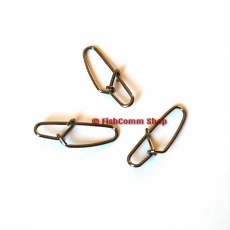 Застежка Kosadaka Super hooked snap 1011 №5 (55 кг.) 8 шт.