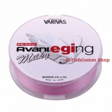 Плетеный шнур Varivas Avani Eging Milky Premium PE #0.6 Pink 120 m.