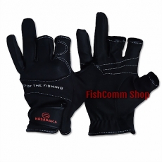 Перчатки Kosadaka Fishing gloves-21 (неопрен) черные M
