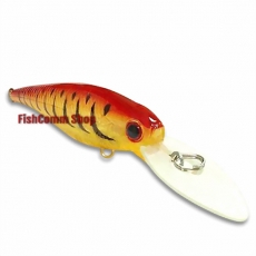Воблер Lucky Craft Bevy Shad MK-II 60DD-165 Ghost Fire Craw