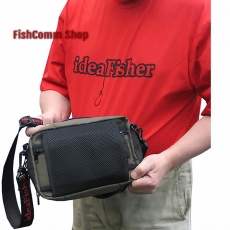 ideaFisher Stakan Движуха модульная поясная сумка (черная) левша