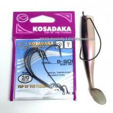 Виброхвост Kosadaka Shaker 80 AGY (8 шт.)