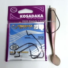 Виброхвост Kosadaka Shaker 80 ELG (8 шт.)
