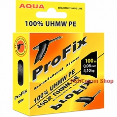 Плетеные шнуры Aqua ProFix Black 100 m.