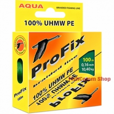 Плетеные шнуры Aqua ProFix Dark-Green 100 m.