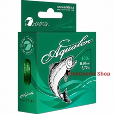 Плетеные шнуры Aqua Aqualon Dark-Green 100 m.