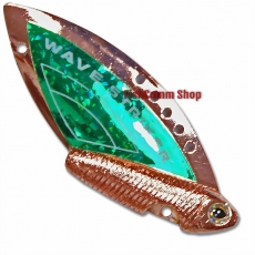 Блесна Kosadaka Wave Striker 49 мм. 10 г. цвет Copper/Green Блесна Kosadaka Wave Striker 49 мм. 10 г. цвет Copper/Green
