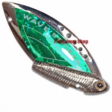 Блесна Kosadaka Wave Striker 49 мм. 10 г. цвет Silver/Green Блесна Kosadaka Wave Striker 49 мм. 10 г. цвет Silver/Green