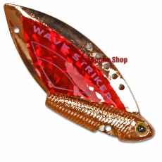 Блесна Kosadaka Wave Striker 39 мм. 7 г. цвет Copper/Red