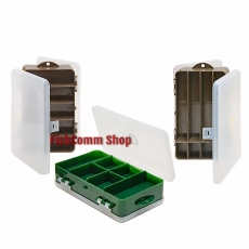 Коробка двухсторонняя Три кита ТК-32 6+5 отделений (190 х 112 х 50 мм.)