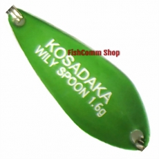 Блесна Kosadaka Trout Police Wily Spoon 1.6 г. 27 мм. цвет C02