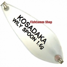 Блесна Kosadaka Trout Police Wily Spoon 1.6 г. 27 мм. цвет F26