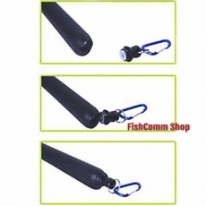 Подсачек Kosadaka нахлыстовый с магнитной клипсой (LNFMC) 45х35х66 см.