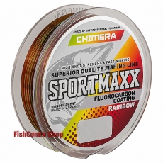 Леска Chimera SportMaxx (Fluorocarbon Coating) Rainbow 0.22 mm. 50 m. Леска Chimera SportMaxx (Fluorocarbon Coating) Rainbow 0.22 mm. 50 m.