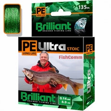 Плетеные шнуры Aqua PE Ultra Brilliant Stoic Плетеные шнуры Aqua PE Ultra Brilliant Stoic