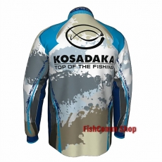 Джерси Kosadaka из полиэстера голубая. Размер XL (56-58)