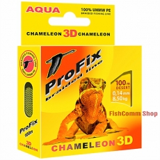 Плетеные шнуры Aqua ProFix Chameleon 3D Desert