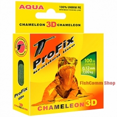 Плетеные шнуры Aqua ProFix Chameleon 3D Jungle