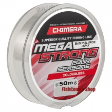 Леска Chimera Megastrong Four Seasons Colourless 0.10 mm. 50 m. Леска Chimera Megastrong Four Seasons Colourless 0.10 mm. 50 m.