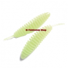 Силиконовые приманки (слаг) Trout Zone Plamp 2.5" Светонакопительный (сыр щербет)