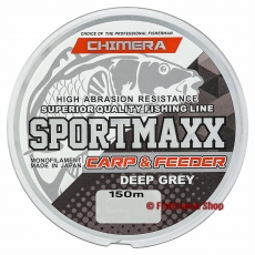 Леска Chimera SportMaxx Carp & Feeder Deep Grey 0.25 mm. 150 m. Леска Chimera SportMaxx Carp & Feeder Deep Grey 0.25 mm. 150 m.