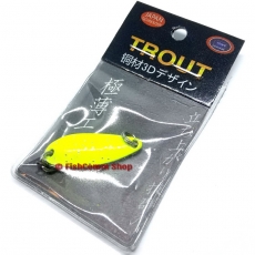 Блесна Grows Culture Trout Spoon 2.2 г. 28 мм. цвет 017 Блесна Grows Culture Trout Spoon 2.2 г. 28 мм. цвет 017