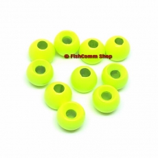 Вольфрамовые головки 4.6 мм. Fluo Yellow (10 шт.)