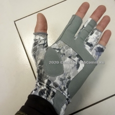 Перчатки Kosadaka эластичные без пальцев Sun Gloves цвет Snake L/XL