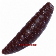 Силиконовая приманка Kosadaka Maggot 30. Цвет BR (коричневый с блестками). 12 шт. (сыр) Силиконовая приманка Kosadaka Maggot 30. Цвет BR (коричневый с блестками). 12 шт. (сыр)