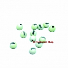 Вольфрамовые головки 3 мм. Glow In Dark (10 шт.) с вырезом