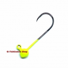 Джиг головки Trout Zone на крючке Kumho (без бородки) 0.35 г. №4 (5 шт.) Chartreuse